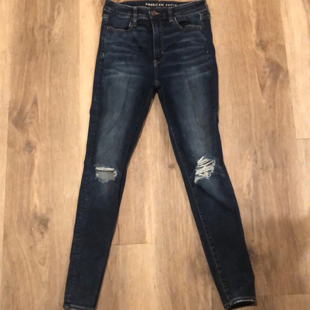 American Eagle super high-rise jegging